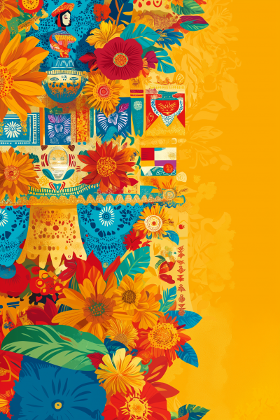 Hispanic Heritage Month Background