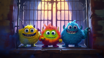 Monsters in Castle Prison