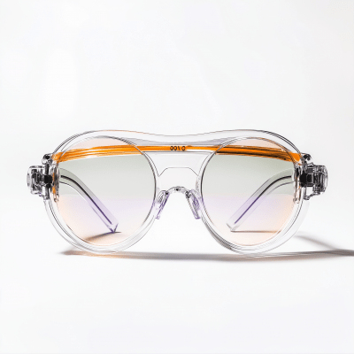 Futuristic Transparent Glasses