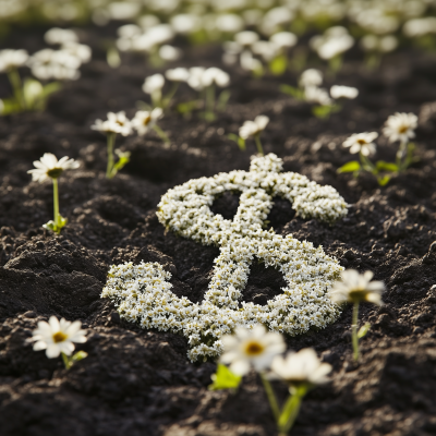 Micro Perspective of Flower Field