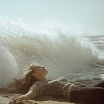 Woman on the Beach