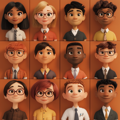 Diverse Career Faces