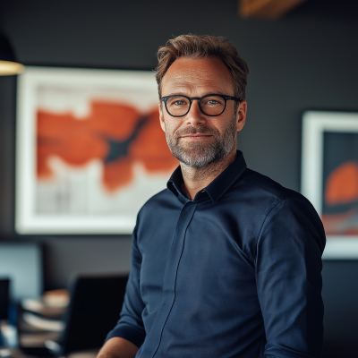 Office Portrait of a Business Owner