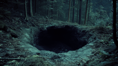 Mysterious Hole in the Forest