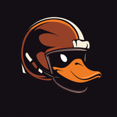 Minimal Duck Logo