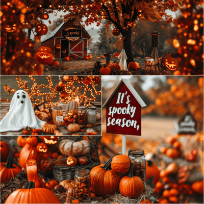 Halloween and Fall Collage