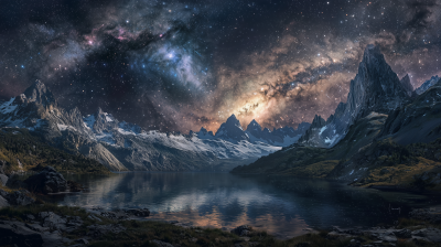 Panoramic Milky Way View