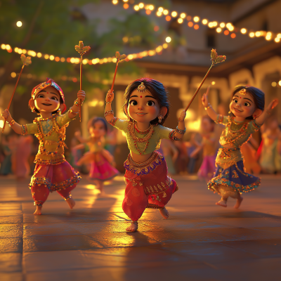Kids Dandiya Event