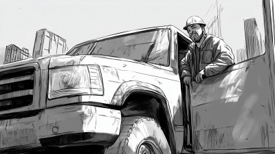 Modern Pickup Truck Storyboard