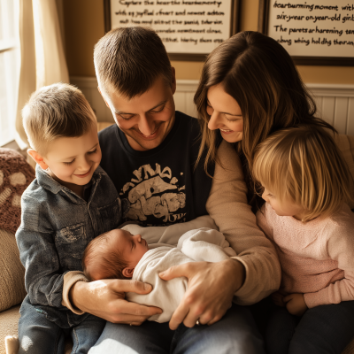 Joyful Family Moment