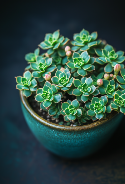 Emerald Green Succulents