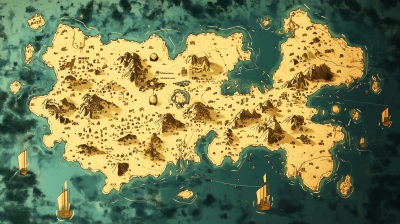 Fantasy Map Drawing