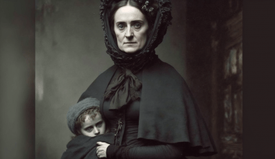 Gloomy Victorian Mother