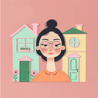 Pastel Vector Illustration