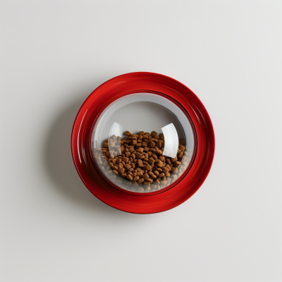 Minimalistic Dog Food Display