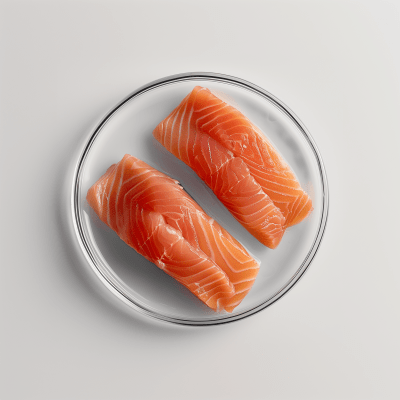 Minimalistic Salmon Display