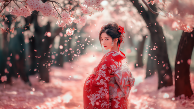 Dreamy Cherry Blossom Elegance