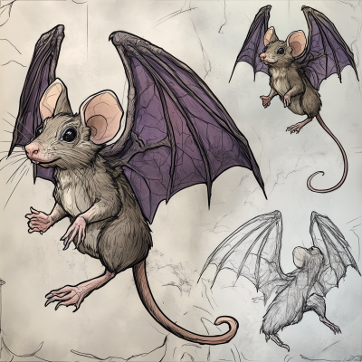 Mice with Bat Wings