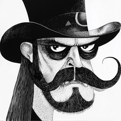 Lemmy Kilmister Portrait