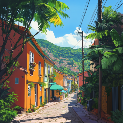 Brazilian Anime Background