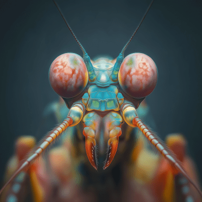 Ultra Realistic Mantis Shrimp Portrait