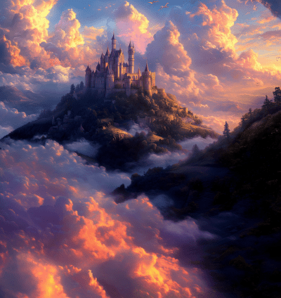 Majestic Fantasy Castle