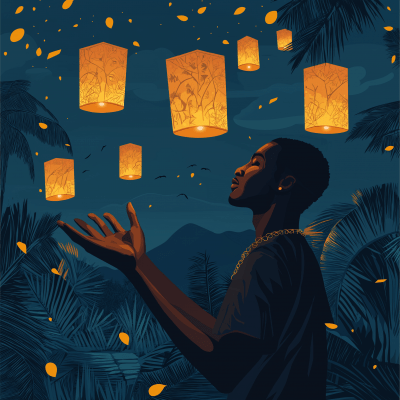 Serene Lantern Release