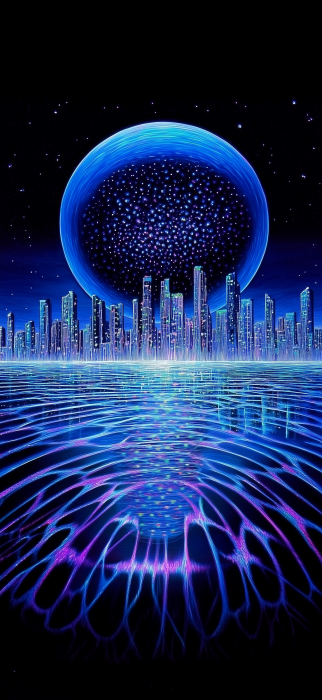 Futuristic Sphere Town