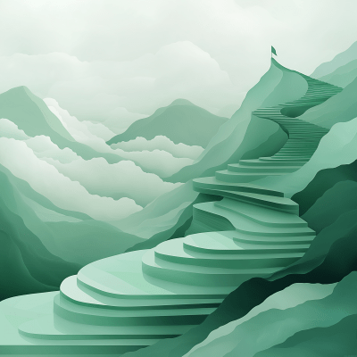 Serene Mountain Landscape