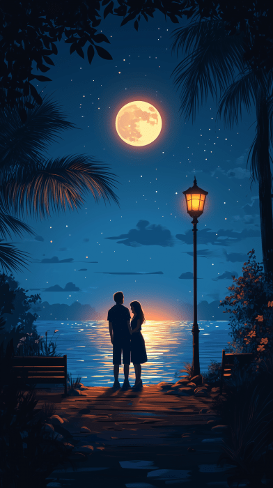 Night by the Sea