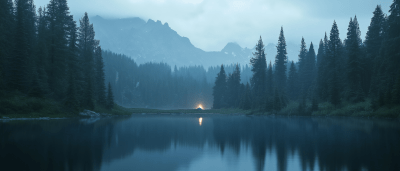 Tranquil Lake in Idaho