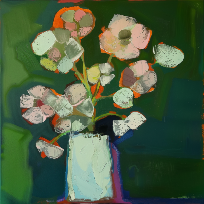 Abstract Still Life Flowers