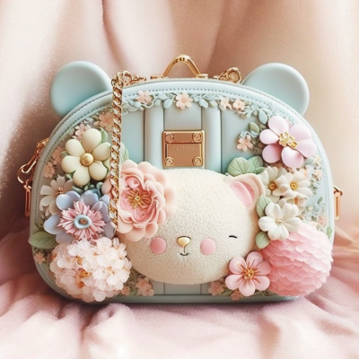 Cute Sanrio Flower Purse