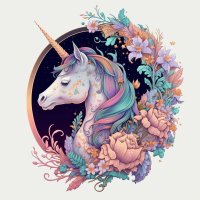 Magical Fantasy Unicorn Tattoo