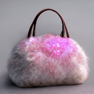 Futuristic Pearl Hand Bag