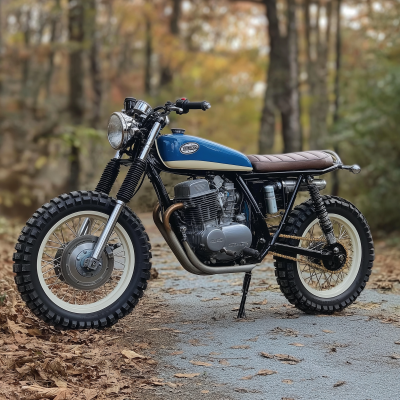 1970’s Japanese Scrambler Motorcycle