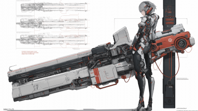 Futuristic Mecha Musume