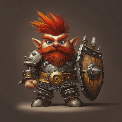 Gnome Paladin Character