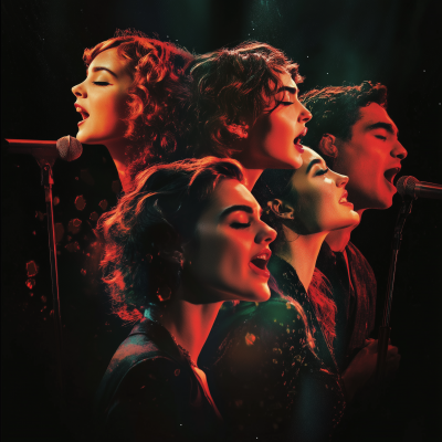 Group Singers Poster