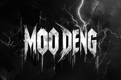 MOO DENG Logo Design