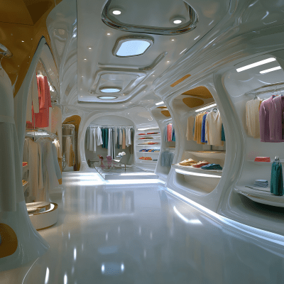 Futuristic Clothing Boutique