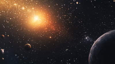 Cute Animated Outer Space