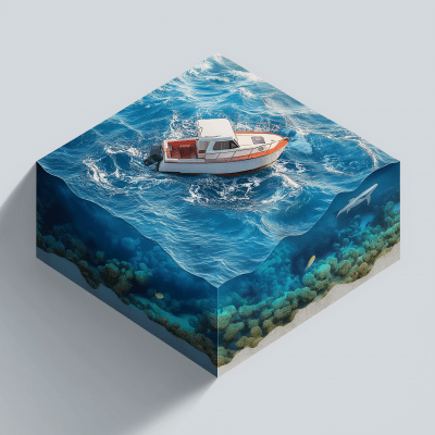 Isometric Ocean Tile