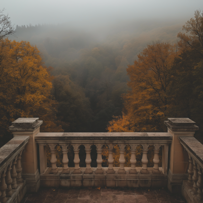 Mysterious Balcony View