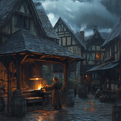 Medieval Blacksmith’s Forge