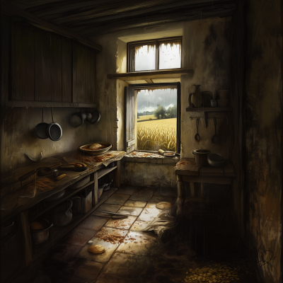 Medieval Farmhouse Kitchen