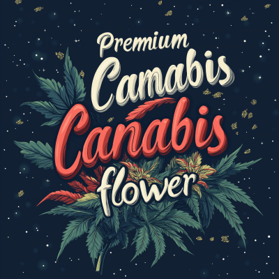 Premium Cannabis Flower Text