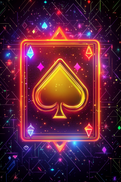 Futuristic Poker Poster