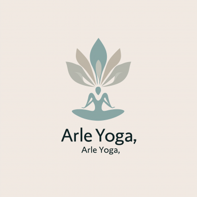 Arle Yoga Logo Design