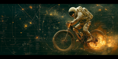 Bicycling in Outer Space